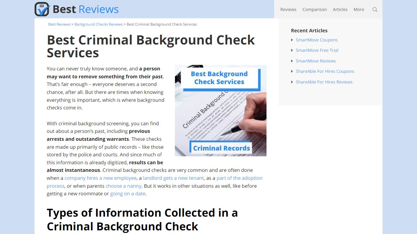 Best Criminal Background Check Services of *Year* – Best Reviews